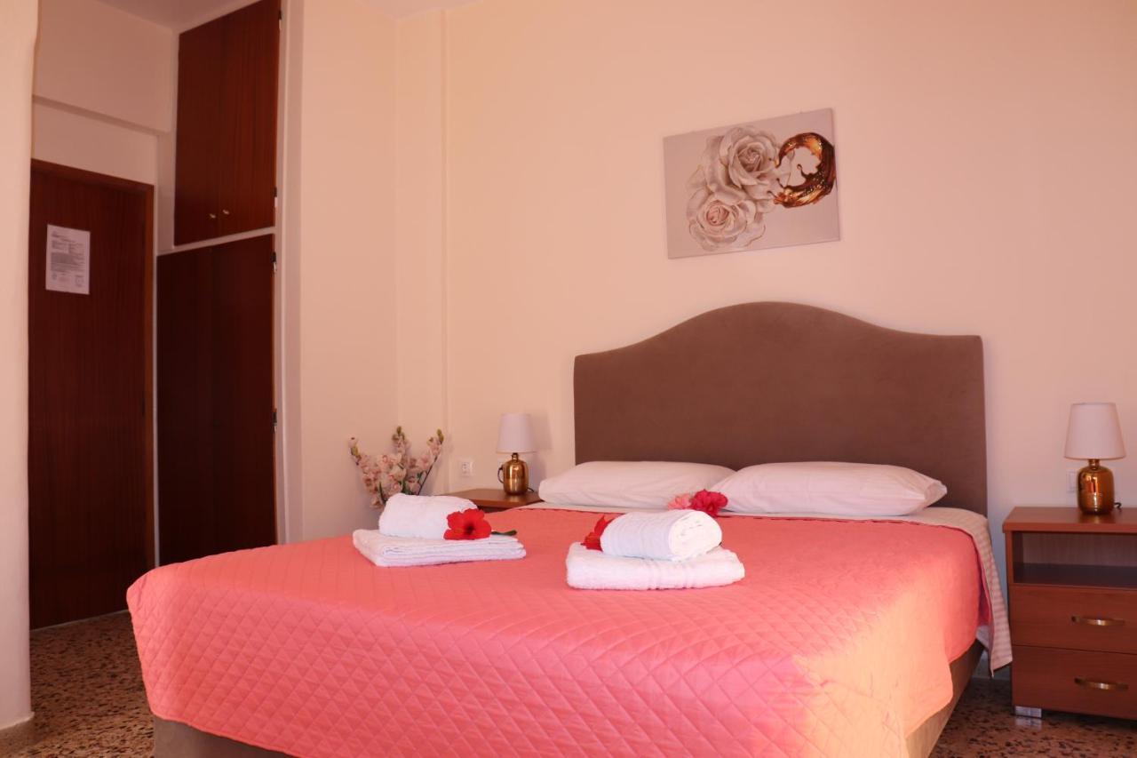 Akrogiali Beach Rooms Amarynthos Exterior foto